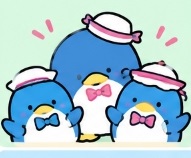 Tuxedosam with his younger twin brothers Pam and Tam